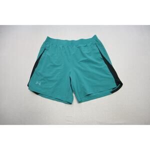 Under Armour Run Gym Shorts HeatGear Loose Performance W/Pockets 8" INS Mens XL